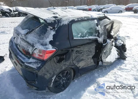 2024 Mitsubishi Mirage Es/Le from USA, damaged, VIN ML32AUHJ8RH016569